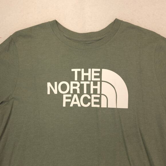 The North Face Casual Short Sleeve Crew Neck Shirt Womens Size XL Green - Picture 1 of 9